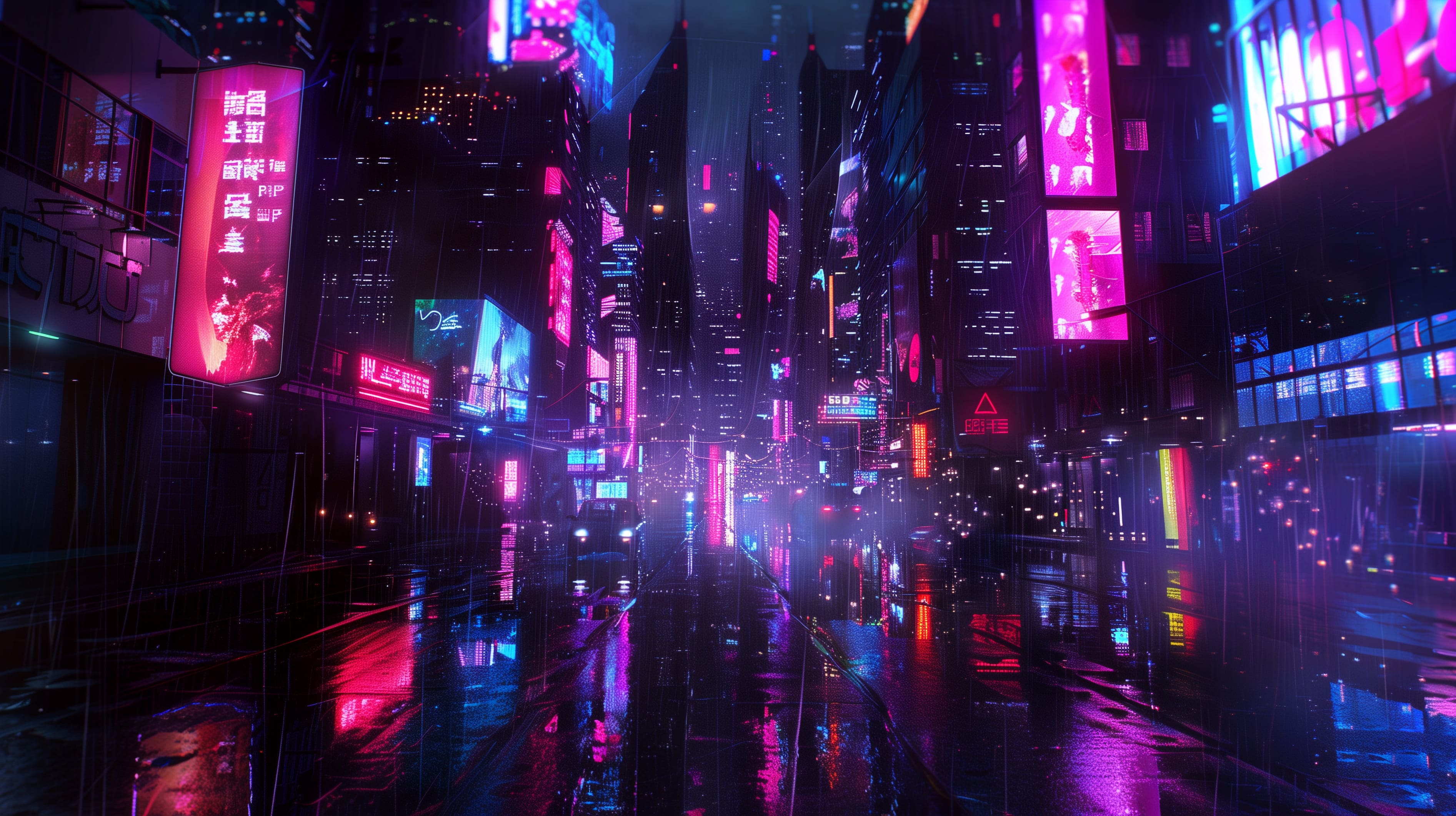 Cyberpunk Cityscape